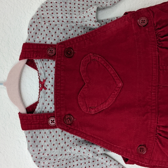 Carter's Baby Girl Set 6m - Picture 3 of 5